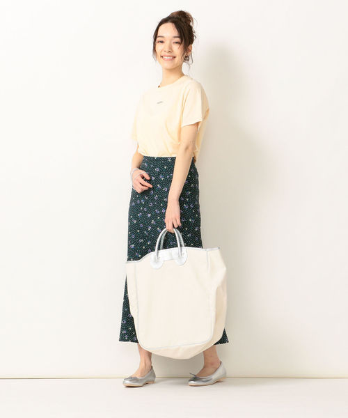 SHIPS any（シップス エニィ）の「SHIPS any:ロゴTシャツ(happy)（Tシャツ/カットソー・レディース・ホワイト/チャコールグレー/オレンジ/クリーム・ONE SIZE）」の14枚目の写真