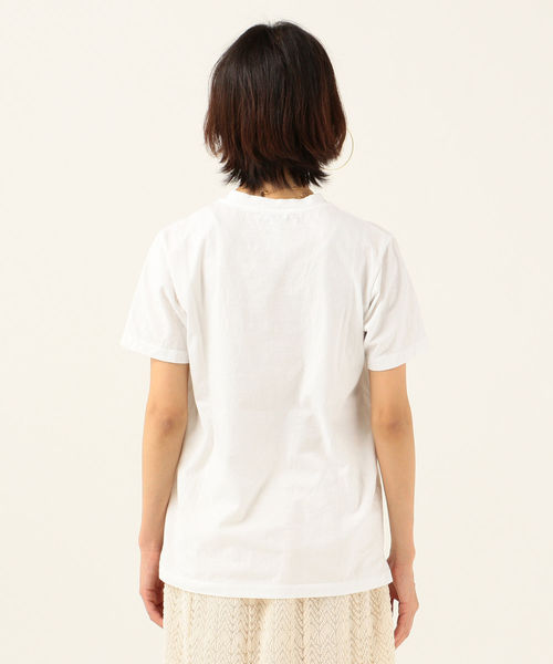 SHIPS any（シップス エニィ）の「SHIPS any:ロゴTシャツ(happy)（Tシャツ/カットソー・レディース・ホワイト/チャコールグレー/オレンジ/クリーム・ONE SIZE）」の19枚目の写真