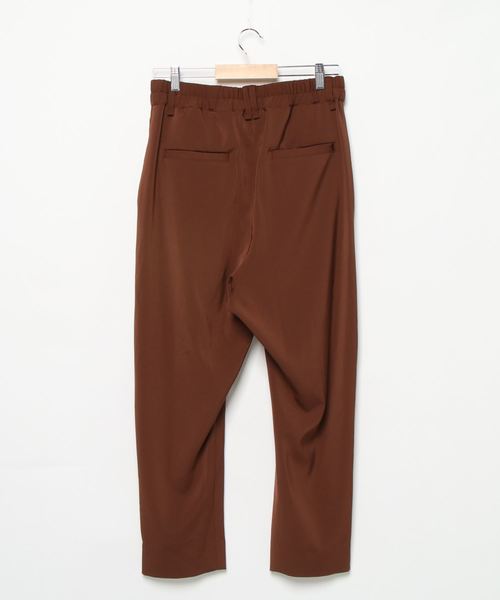 Iroquois（イロコイ）の「【iroquois】EX.NEUE WIDE PANTS / 481151（スラックス・メンズ・ブラック/ブラウン・1/2）」の3枚目の写真