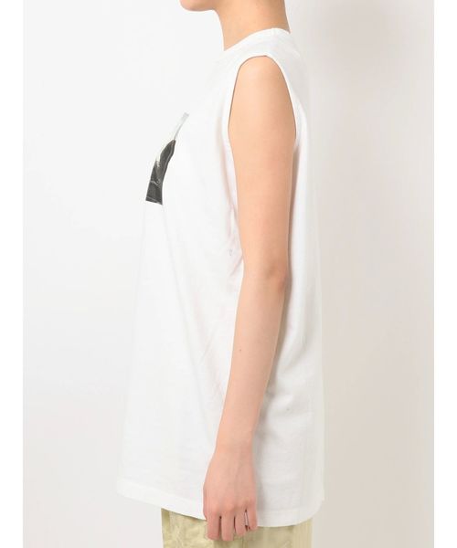 Ungrid（アングリッド）の「フォトプリントボックスタンク（タンクトップ・レディース・モカ/チャコールグレー/オフホワイト・FREE）」の13枚目の写真