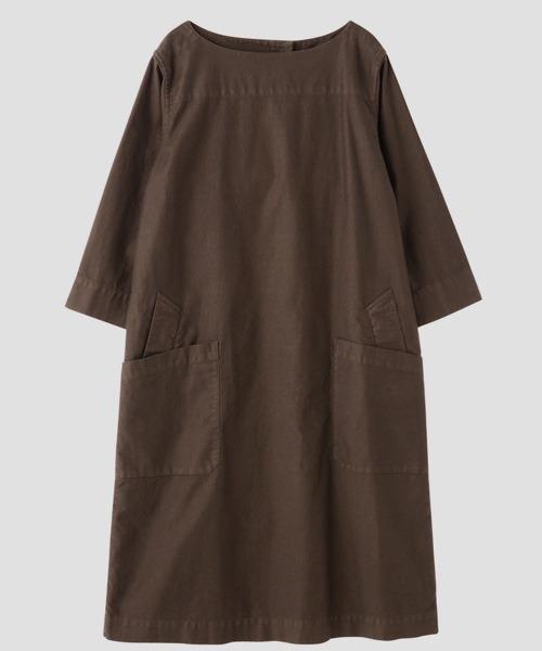 定価:39600 MHL. LIGHTCOTTON MOLESKIN ワンピース MHL.（エムエイチエル）の「LIGHT COTTON MOLESKIN（ワンピース
