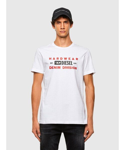 DIESEL（ディーゼル）の「メンズ Tシャツ グラフィック プリント（T 