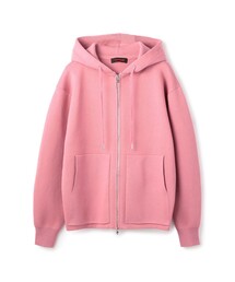 CABaN コットンカシミヤ ジップパーカ