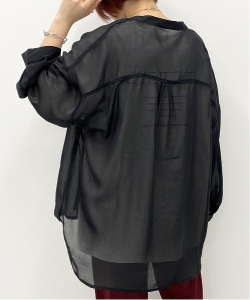 apres jour mignon（アプレジュールミニョン）の「シア―シャツTシャツセット【ZOZOTOWN限定アイテム】（シャツ/ブラウス・レディース・その他/パープル/ダークブラウン/ブラック・フリー）」の10枚目の写真