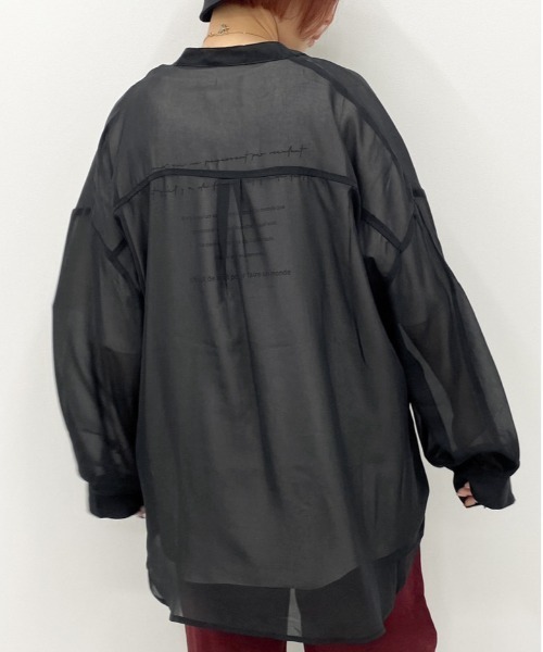 apres jour mignon（アプレジュールミニョン）の「シア―シャツTシャツセット【ZOZOTOWN限定アイテム】（シャツ/ブラウス・レディース・その他/パープル/ダークブラウン/ブラック・フリー）」の11枚目の写真