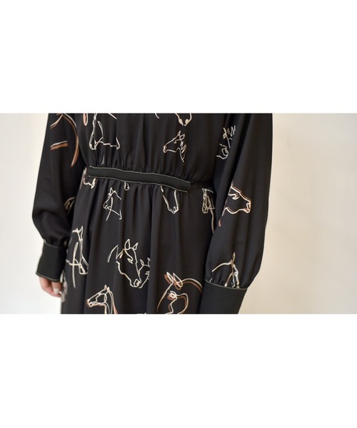 Eimee Law（エイミーロウ）の「パイピングデザイン ホースプリント  