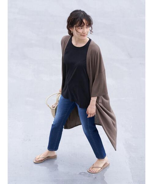 AMERICAN HOLIC（アメリカンホリック）の「シガレットフィットデニム　＊（デニムパンツ・レディース・ワンウォッシュ/インディゴブルー・XS/L/S/M）」の15枚目の写真