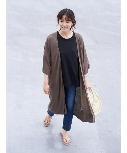 AMERICAN HOLIC（アメリカンホリック）の「シガレットフィットデニム　＊（デニムパンツ・レディース・ワンウォッシュ/インディゴブルー・XS/L/S/M）」の16枚目の写真