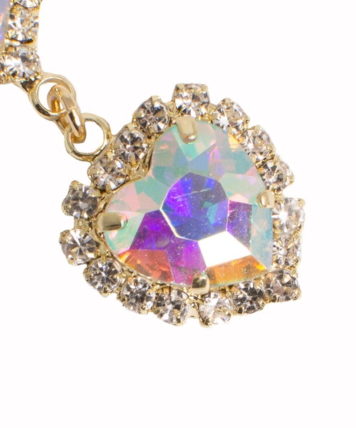 ROJITA(ロジータ)の「3連ハートイヤリング(イヤリング・レディース・ピンク/シルバー・FREE)」の10枚目の写真