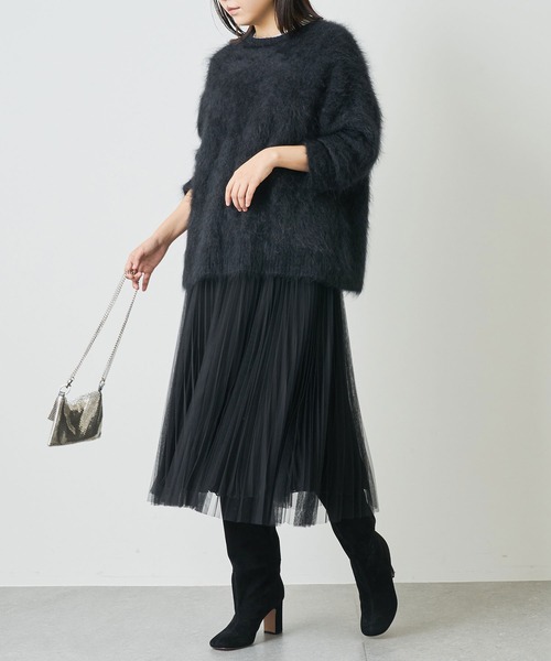 Whim Gazette（ウィムガゼット）の「カシミヤファープルオーバー