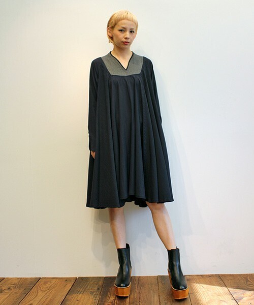 クーポン配布中 交換無料 長袖ワンピース 美しい Patron Id