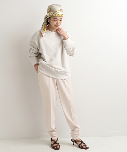 IENA（イエナ）の「カットツイル イージーパンツ◆（その他パンツ・レディース・ナチュラル/ネイビー・34/36/38/40）」の4枚目の写真