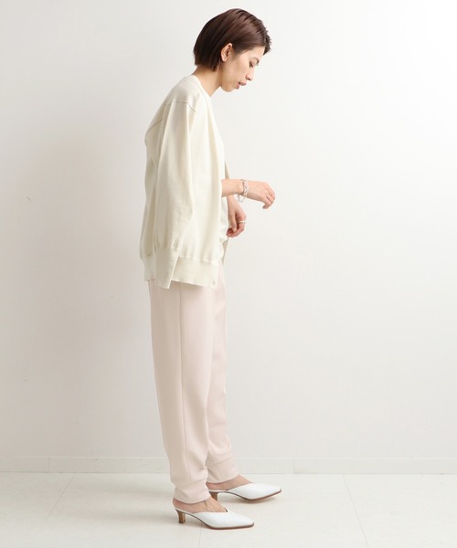 IENA（イエナ）の「カットツイル イージーパンツ◆（その他パンツ・レディース・ナチュラル/ネイビー・34/36/38/40）」の20枚目の写真