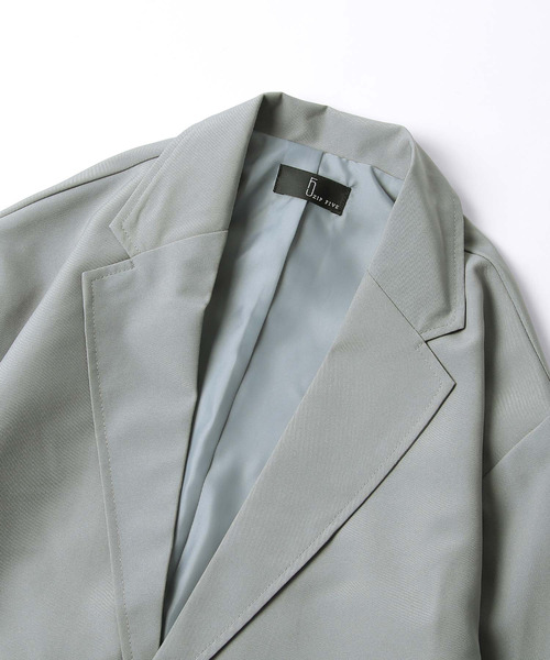 ZIP FIVE（ジップファイブ）の「【ZIP FIVE】ポリトロリラックスシングルテーラードジャケット 2ボタン（テーラードジャケット・メンズ・ブラック/ブラウン/グレー/ブルー/アイボリー・MEDIUM/LARGE/X-LARGE）」の22枚目の写真