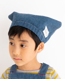 stample（スタンプル）の「デニム三角巾（エプロン・キッズ）」