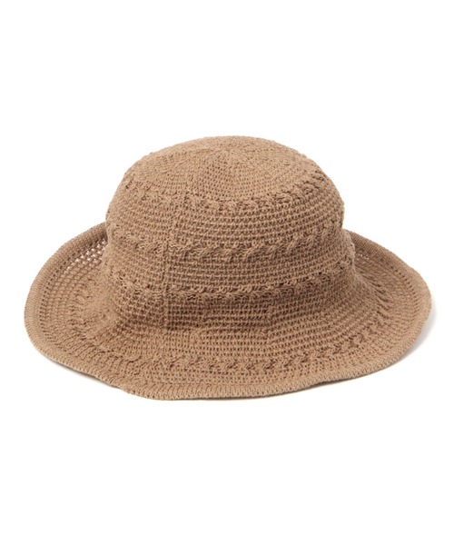 studio CLIP(スタディオクリップ)の「洗える和紙細編みハット(ハット・レディース・ブラウン/グレー/オフホワイト・FREE)」の19枚目の写真