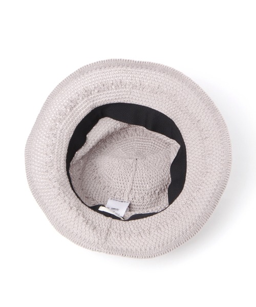studio CLIP(スタディオクリップ)の「洗える和紙細編みハット(ハット・レディース・ブラウン/グレー/オフホワイト・FREE)」の20枚目の写真