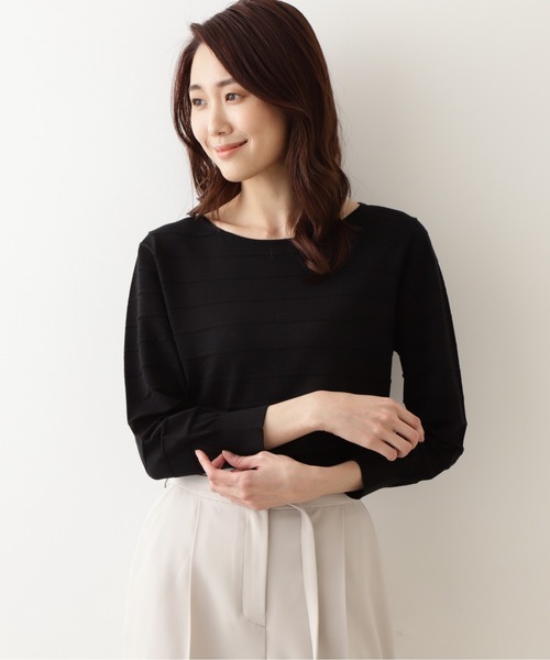 セール オーガニックコットンファインハイゲージ ニット セーター Natural Beauty Basic ナチュラルビューティベーシック のファッション通販 Zozotown