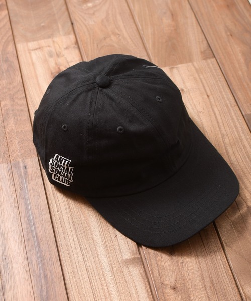 ANTI SOCIAL SOCIAL CLUB（アンチソーシャルソーシャルクラブ）の「【8】【Anti Social Social Club】Weird Cap（キャップ・メンズ・カモフラージュ/ブラック/ブラック系その他/イエロー/ライトピンク/ピンク/ホワイト・FREE）」の4枚目の写真
