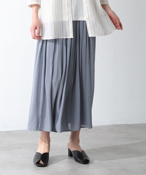 Honeys（ハニーズ）の「ロングスカーチョ（その他パンツ・レディース・ネイビー/カーキ/チャコール/ブルー/ベージュ・LL/M/L/S）」の5枚目の写真