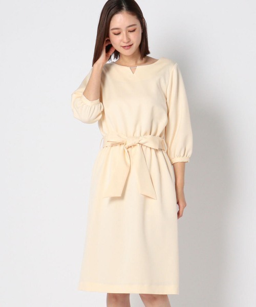 Clothes ミューズリファインドクローズ のファッション Refined セール Refined ワンピース ワンピース ドレス Mew S バー付タイトワンピース ワンピース