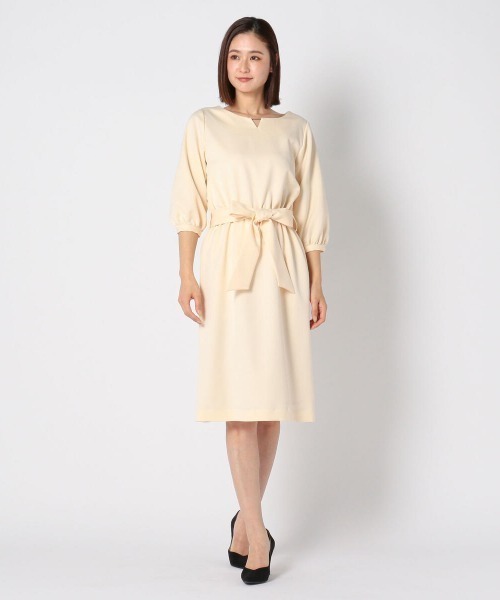 Clothes ミューズリファインドクローズ のファッション Refined セール Refined ワンピース ワンピース ドレス Mew S バー付タイトワンピース ワンピース