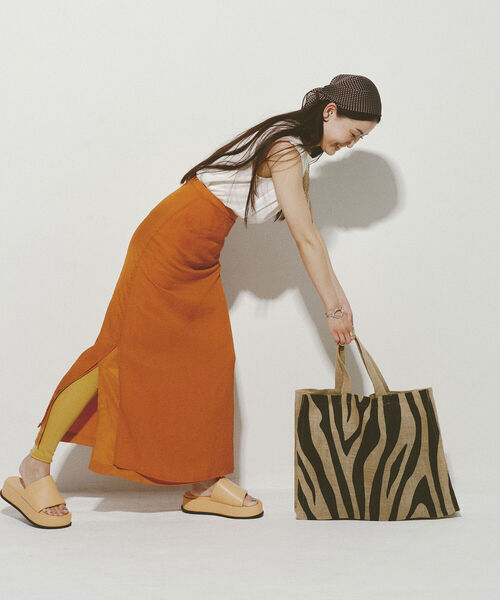 Ray BEAMS（レイビームス）の「Ray BEAMS / エポレット ノースリーブ シャツ（シャツ/ブラウス・レディース・ブラック/ホワイト・ONE SIZE）」の10枚目の写真