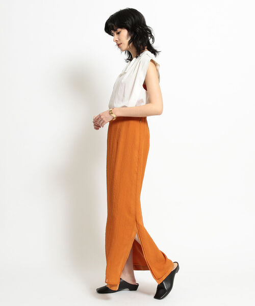 Ray BEAMS（レイビームス）の「Ray BEAMS / エポレット ノースリーブ シャツ（シャツ/ブラウス・レディース・ブラック/ホワイト・ONE SIZE）」の19枚目の写真