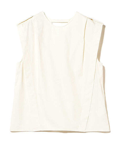 Ray BEAMS（レイビームス）の「Ray BEAMS / エポレット ノースリーブ シャツ（シャツ/ブラウス・レディース・ブラック/ホワイト・ONE SIZE）」の21枚目の写真