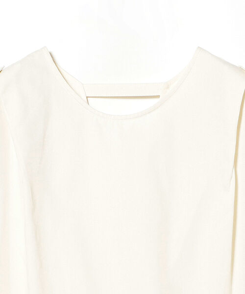 Ray BEAMS（レイビームス）の「Ray BEAMS / エポレット ノースリーブ シャツ（シャツ/ブラウス・レディース・ブラック/ホワイト・ONE SIZE）」の22枚目の写真