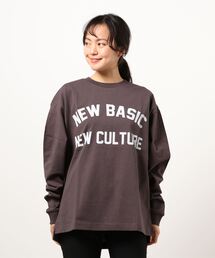 koe（コエ）の「カレッジロゴロングスリーブTシャツ（Tシャツ/カットソー・メンズ）」