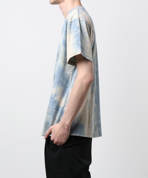 HOOK（フック）の「【HOOK】個性派タイダイ染め半袖tシャツ (SS)（Tシャツ/カットソー・メンズ・ブルー/レッド・XL/L/M）」の13枚目の写真