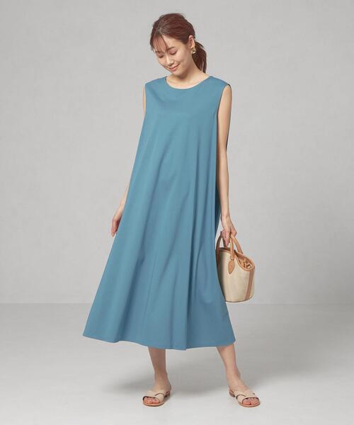 closet story（クローゼットストーリー）の「＜closet story＞□CSC カタタック ロングワンピース -手洗い可能-（ワンピース・レディース・ブラック/ロイヤルブルー・FREE）」の12枚目の写真