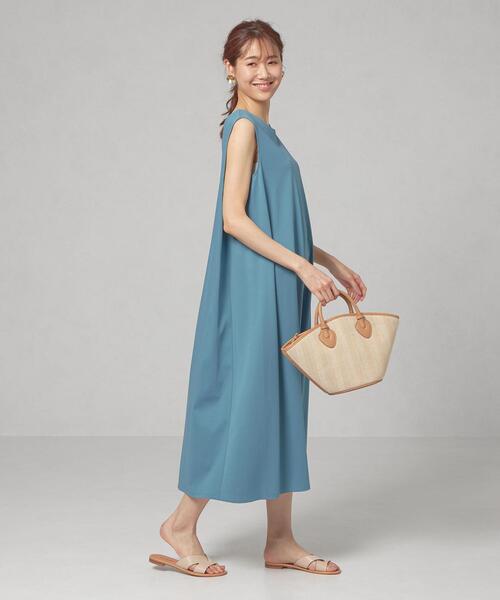 closet story（クローゼットストーリー）の「＜closet story＞□CSC カタタック ロングワンピース -手洗い可能-（ワンピース・レディース・ブラック/ロイヤルブルー・FREE）」の13枚目の写真