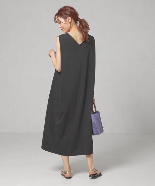 closet story（クローゼットストーリー）の「＜closet story＞□CSC カタタック ロングワンピース -手洗い可能-（ワンピース・レディース・ブラック/ロイヤルブルー・FREE）」の15枚目の写真