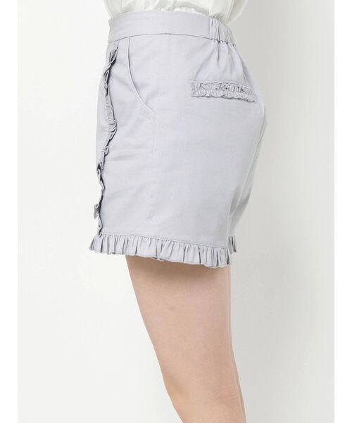 merry jenny（メリージェニー）の「line frill チノショートパンツ（その他パンツ・レディース・ライトブルー/ブラック/ベージュ・FREE）」の18枚目の写真