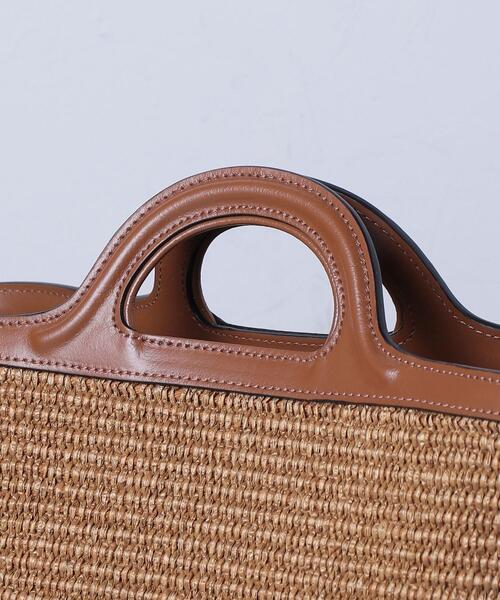 MARNI(マルニ)の「<MARNI(マルニ)>LTH/LFA ロゴ バッグ ■■■(トートバッグ・レディース・ブラウン・FREE)」の5枚目の写真