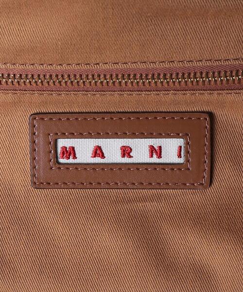 MARNI(マルニ)の「<MARNI(マルニ)>LTH/LFA ロゴ バッグ ■■■(トートバッグ・レディース・ブラウン・FREE)」の13枚目の写真