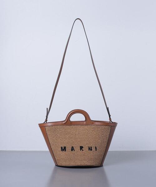 MARNI(マルニ)の「<MARNI(マルニ)>LTH/LFA ロゴ バッグ ■■■(トートバッグ・レディース・ブラウン・FREE)」の15枚目の写真