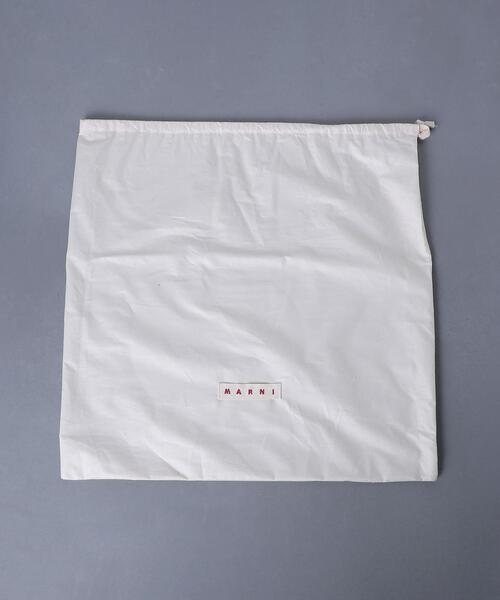 MARNI(マルニ)の「<MARNI(マルニ)>LTH/LFA ロゴ バッグ ■■■(トートバッグ・レディース・ブラウン・FREE)」の9枚目の写真