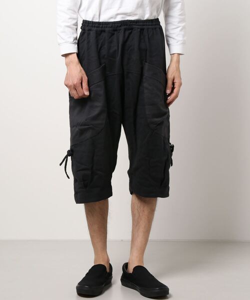 チャイハネ（チャイハネ）の「【チャイハネ】yul レゴアMEN'Sサルエルハーフパンツ（その他パンツ・メンズ・ホワイト/ブラック/ベージュ/カーキ/ブルー・FREE）」の8枚目の写真