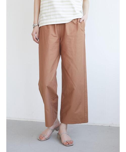 CRAFT STANDARD BOUTIQUE（クラフトスタンダードブティック）の「シェフワイドパンツ　＊（その他パンツ・レディース・ネイビー/ブラウン・L/M）」の18枚目の写真