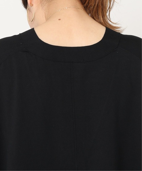 JOURNAL STANDARD（ジャーナルスタンダード）の「HTコットンポンチョカーディガン◆3（カーディガン/ボレロ・レディース・グレー/ブラック・FREE）」の3枚目の写真