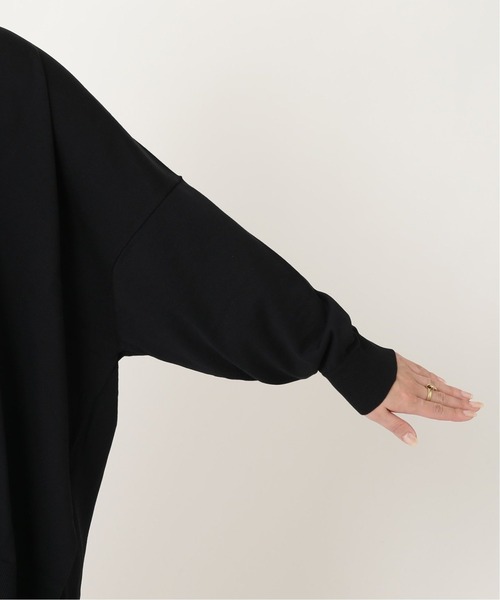 JOURNAL STANDARD（ジャーナルスタンダード）の「HTコットンポンチョカーディガン◆3（カーディガン/ボレロ・レディース・グレー/ブラック・FREE）」の5枚目の写真