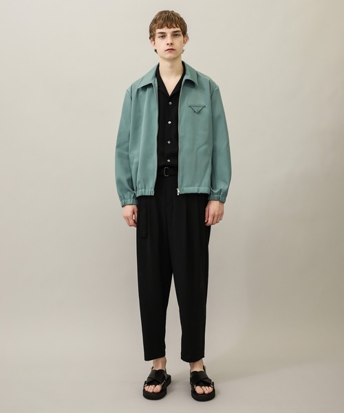 KIIT(キート)の「【KIIT】EX.FRONT ZIP BLOUSON(ブルゾン・メンズ・ブラック/チェック/グリーン・2/1)」の11枚目の写真