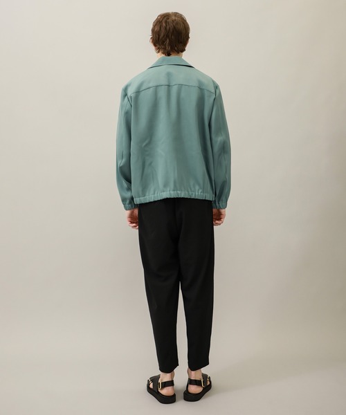 KIIT(キート)の「【KIIT】EX.FRONT ZIP BLOUSON(ブルゾン・メンズ・ブラック/チェック/グリーン・2/1)」の17枚目の写真