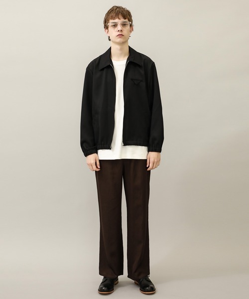 KIIT(キート)の「【KIIT】EX.FRONT ZIP BLOUSON(ブルゾン・メンズ・ブラック/チェック/グリーン・2/1)」の12枚目の写真