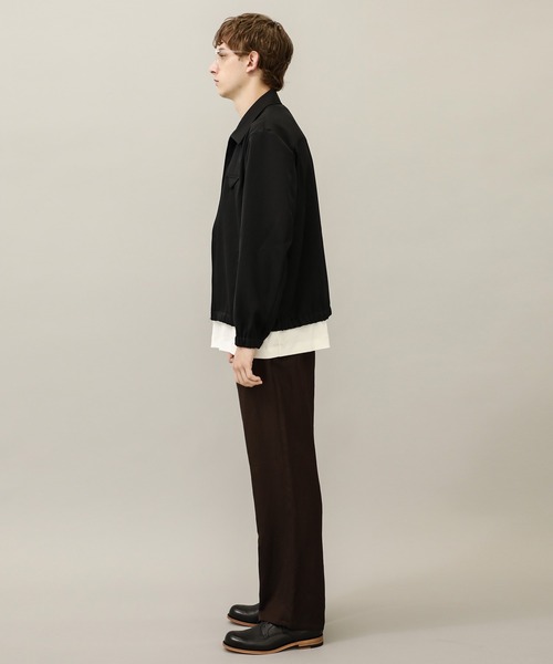 KIIT(キート)の「【KIIT】EX.FRONT ZIP BLOUSON(ブルゾン・メンズ・ブラック/チェック/グリーン・2/1)」の15枚目の写真