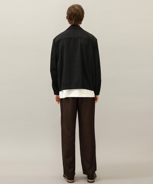 KIIT(キート)の「【KIIT】EX.FRONT ZIP BLOUSON(ブルゾン・メンズ・ブラック/チェック/グリーン・2/1)」の18枚目の写真