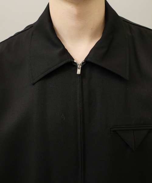KIIT(キート)の「【KIIT】EX.FRONT ZIP BLOUSON(ブルゾン・メンズ・ブラック/チェック/グリーン・2/1)」の21枚目の写真